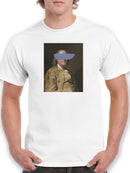 Masked Franklin T-shirt -Jennifer Goldberger Designs