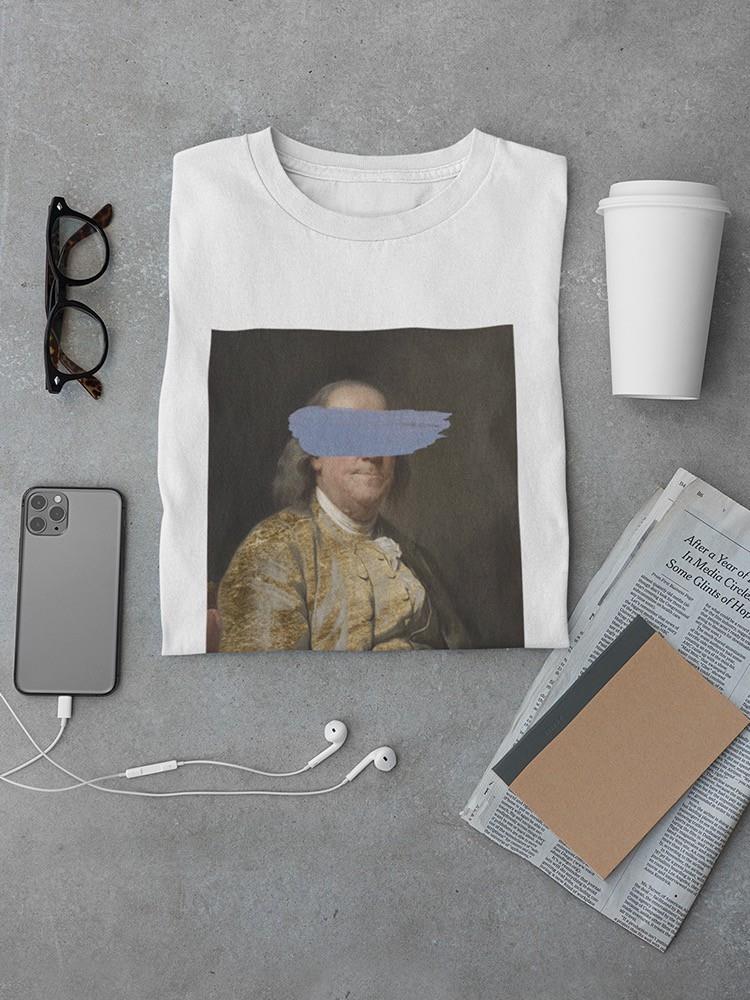 Masked Franklin T-shirt -Jennifer Goldberger Designs