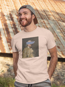 Masked Franklin T-shirt -Jennifer Goldberger Designs