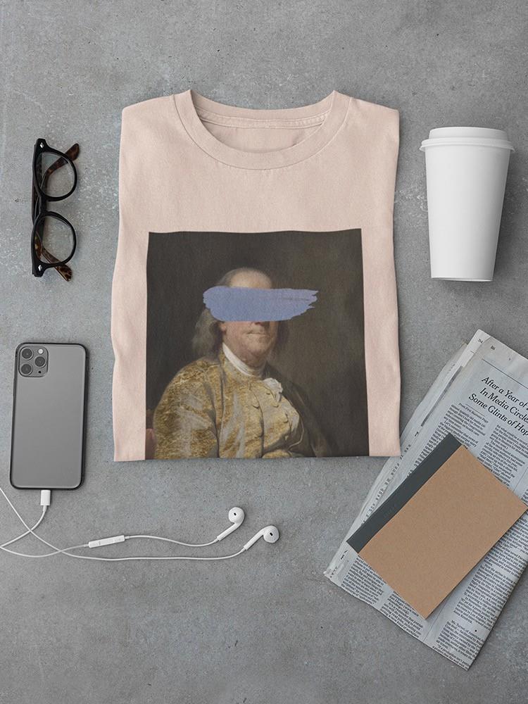 Masked Franklin T-shirt -Jennifer Goldberger Designs