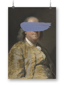 Masked Franklin Wall Art -Jennifer Goldberger Designs