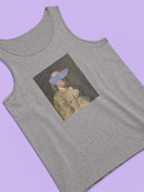 Masked Franklin T-shirt -Jennifer Goldberger Designs