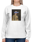 Masked Franklin Sweatshirt -Jennifer Goldberger Designs