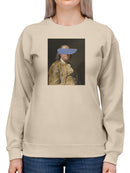 Masked Franklin Sweatshirt -Jennifer Goldberger Designs