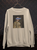 Masked Franklin Sweatshirt -Jennifer Goldberger Designs