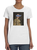 Masked Franklin T-shirt -Jennifer Goldberger Designs