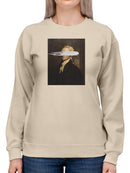 Masked Hamilton Sweatshirt -Jennifer Goldberger Designs