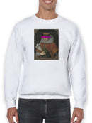 Masked Matoaka Sweatshirt -Jennifer Goldberger Designs