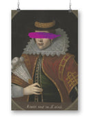 Masked Matoaka Wall Art -Jennifer Goldberger Designs