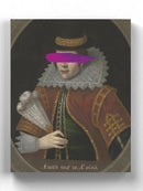 Masked Matoaka Wall Art -Jennifer Goldberger Designs