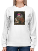 Masked Matoaka Sweatshirt -Jennifer Goldberger Designs