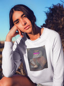 Masked Matoaka Sweatshirt -Jennifer Goldberger Designs