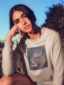 Masked Matoaka Sweatshirt -Jennifer Goldberger Designs