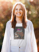 Masked Matoaka T-shirt -Jennifer Goldberger Designs