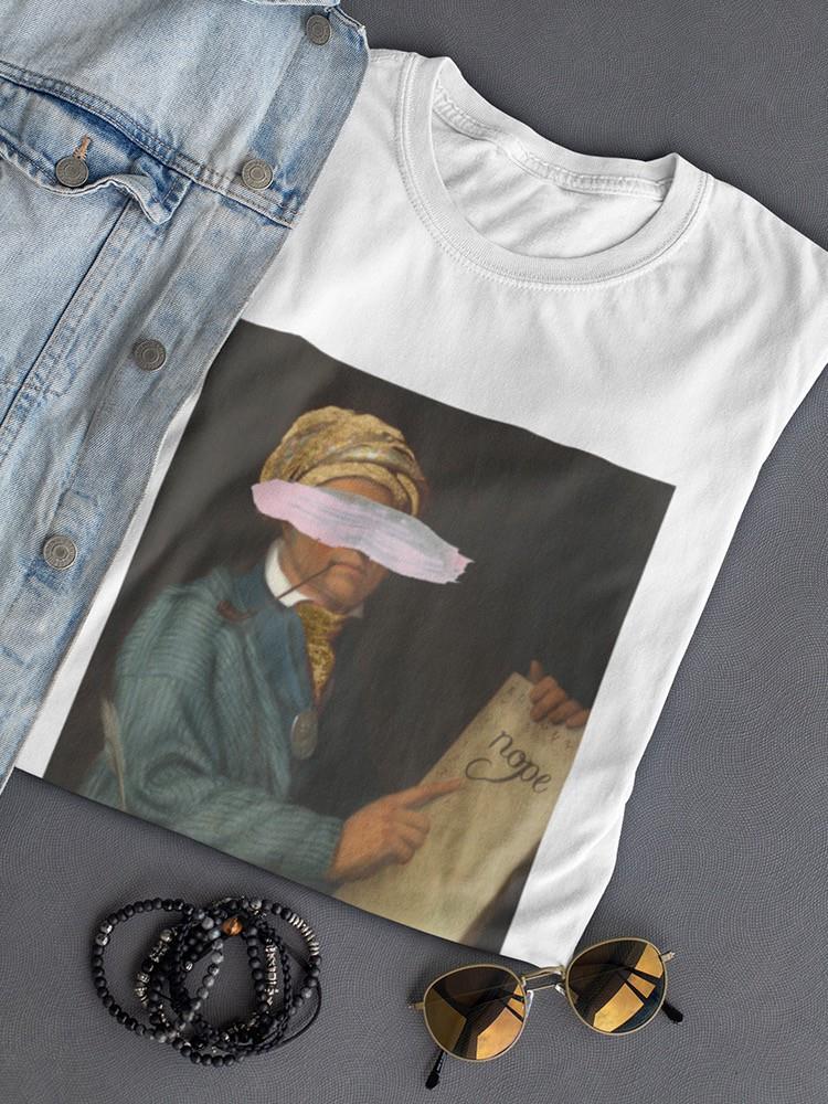 Masked Sequoyah T-shirt -Jennifer Goldberger Designs