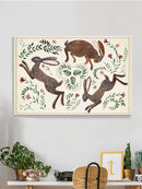 Bunny Folklore Collection A Wall Art -Jennifer Paxton Parker Designs