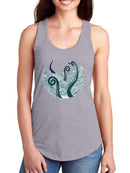 Skilled Sailor Art Racerback Tank -Jennifer Paxton Parker Designs