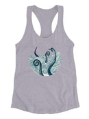 Skilled Sailor Art Racerback Tank -Jennifer Paxton Parker Designs