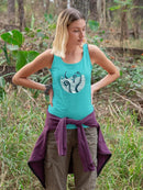 Skilled Sailor Art Racerback Tank -Jennifer Paxton Parker Designs