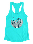 Skilled Sailor Art Racerback Tank -Jennifer Paxton Parker Designs