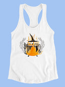 Witchy Mischief 2 Racerback Tank -Jennifer Paxton Parker Designs