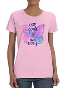 Butterfly Dreams. Ii T-shirt -Jennifer Paxton Parker Designs