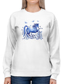 Run Wild And Free Sweatshirt -Jennifer Paxton Parker Designs