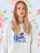 Run Wild And Free Sweatshirt -Jennifer Paxton Parker Designs