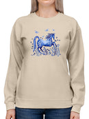 Run Wild And Free Sweatshirt -Jennifer Paxton Parker Designs