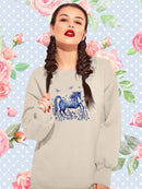 Run Wild And Free Sweatshirt -Jennifer Paxton Parker Designs