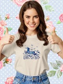 Wild And Free. T-shirt -Jennifer Paxton Parker Designs