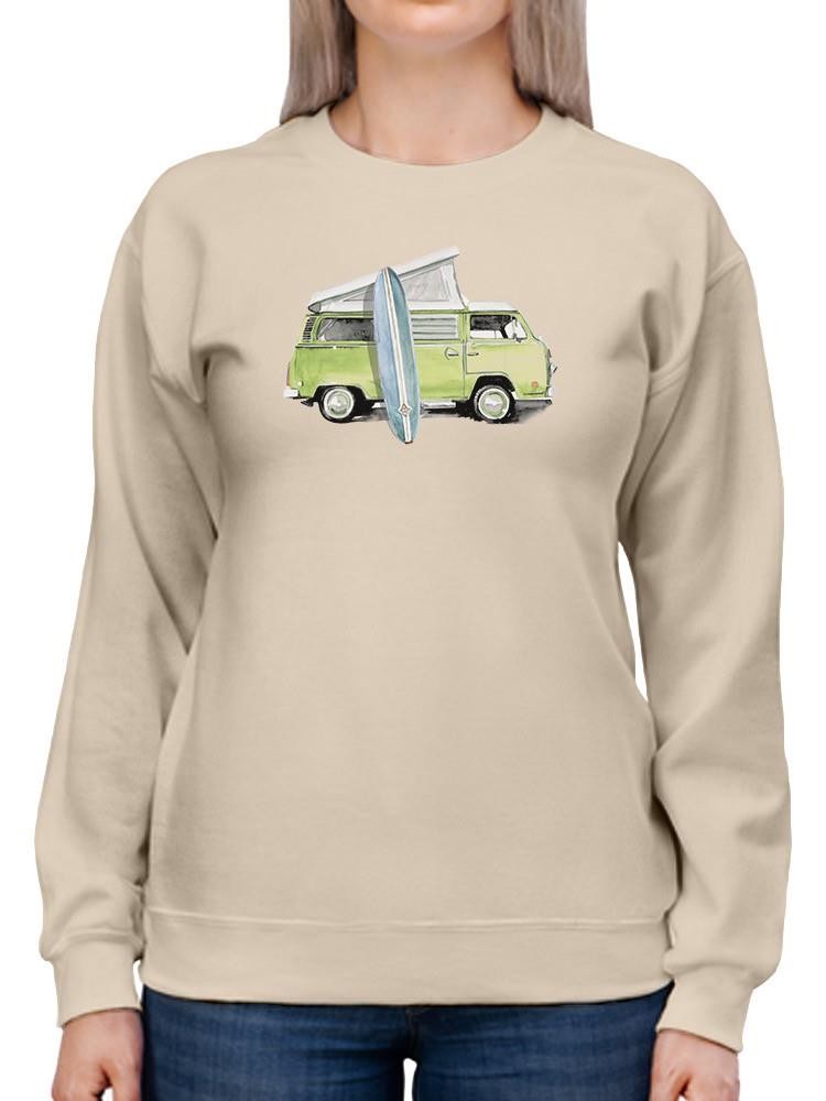 Surf Wagon I. Sweatshirt -Jennifer Paxton Parker Designs