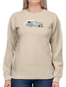 Surf Wagon Iii. Sweatshirt -Jennifer Paxton Parker Designs