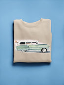 Surf Wagon Iii. Sweatshirt -Jennifer Paxton Parker Designs