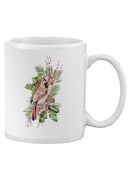 Cardinal Holly Christmas  Mug -Jennifer Paxton Parker Designs