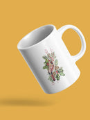 Cardinal Holly Christmas  Mug -Jennifer Paxton Parker Designs