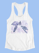 Cute Turtles Watercolor T-shirt -Jennifer Paxton Parker Designs