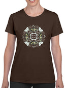 Butterfly Mandala I T-shirt -Jennifer Paxton Parker Designs