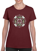 Butterfly Mandala I T-shirt -Jennifer Paxton Parker Designs
