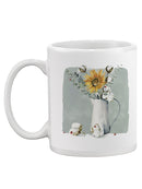 Cotton Bouquet I Mug -Jennifer Paxton Parker Designs