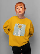 Cotton Bouquet I Sweatshirt -Jennifer Paxton Parker Designs