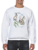 Wildlife Journal. Hare Sweatshirt -Jennifer Paxton Parker Designs