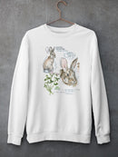 Wildlife Journal. Hare Sweatshirt -Jennifer Paxton Parker Designs