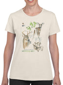Wildlife Journals Iv. T-shirt -Jennifer Paxton Parker Designs