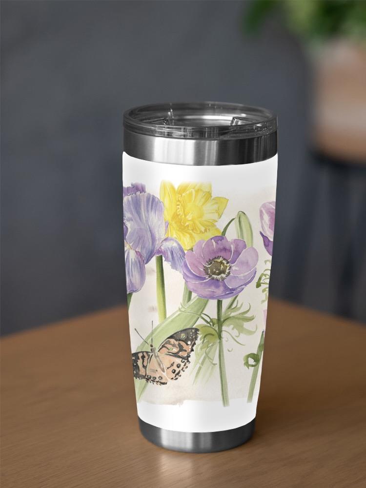 Lacey Flowers Tumbler -Jennifer Paxton Parker Designs