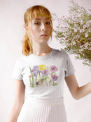 Lacey Flowers T-shirt -Jennifer Paxton Parker Designs