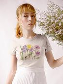 Lacey Flowers T-shirt -Jennifer Paxton Parker Designs