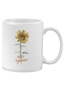 Hello Summer Sunflower Mug -Jennifer Paxton Parker Designs