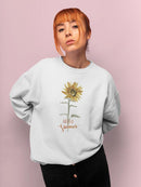 Hello Summer Sunflower Sweatshirt -Jennifer Paxton Parker Designs