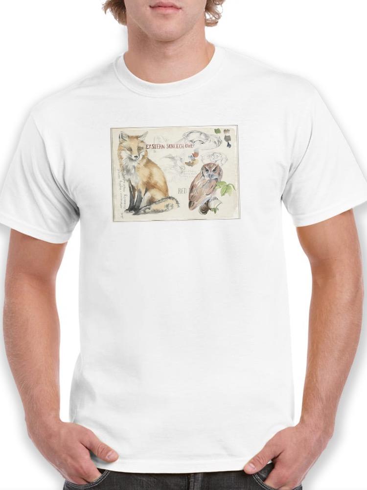 Wildlife Journal Fox T-shirt -Jennifer Paxton Parker Designs